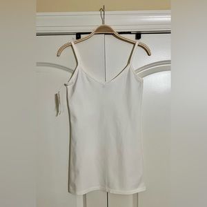 NWT Buckle Spaghetti Strap Tank Top/Camisole - Winter White - MED
